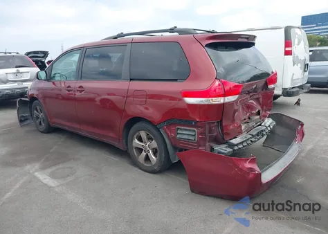 2013 Toyota Sienna Le V6 8 Passenger from USA, damaged, VIN 5TDKK3DCXDS348805